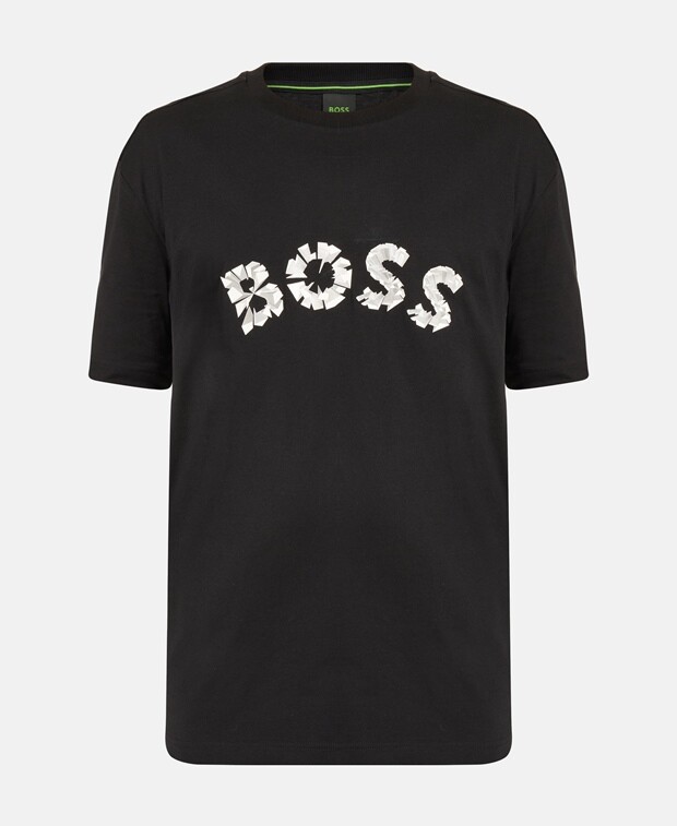 

Футболка Boss Green, цвет Caviar Black