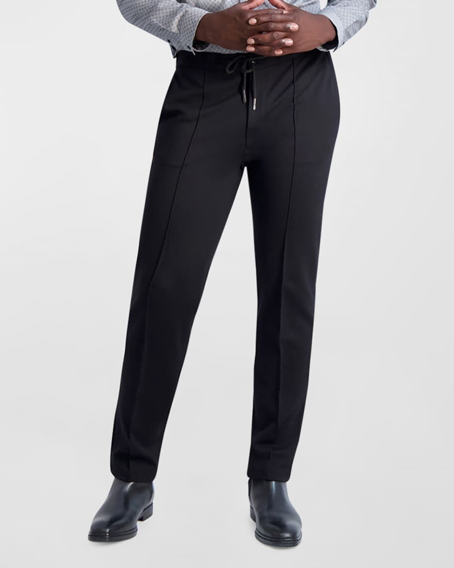 

Мужские брюки Ponte Pintuck с завязками на шнурке Karl Lagerfeld Paris