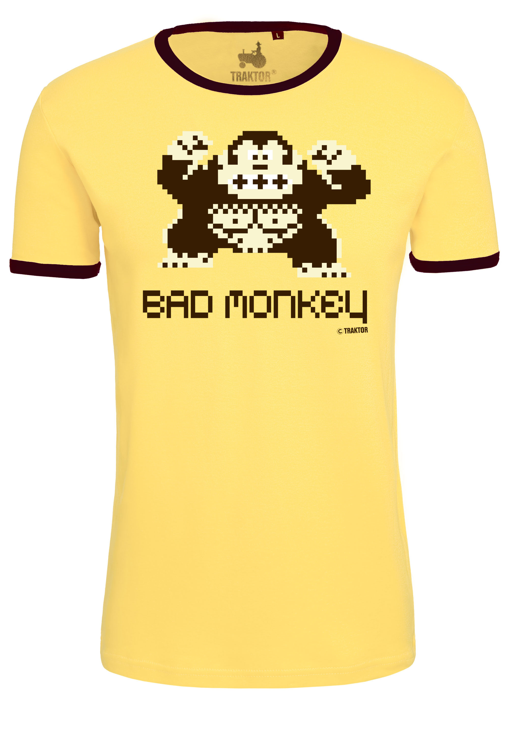 цена Футболка Logoshirt Bad Monkey, желтый