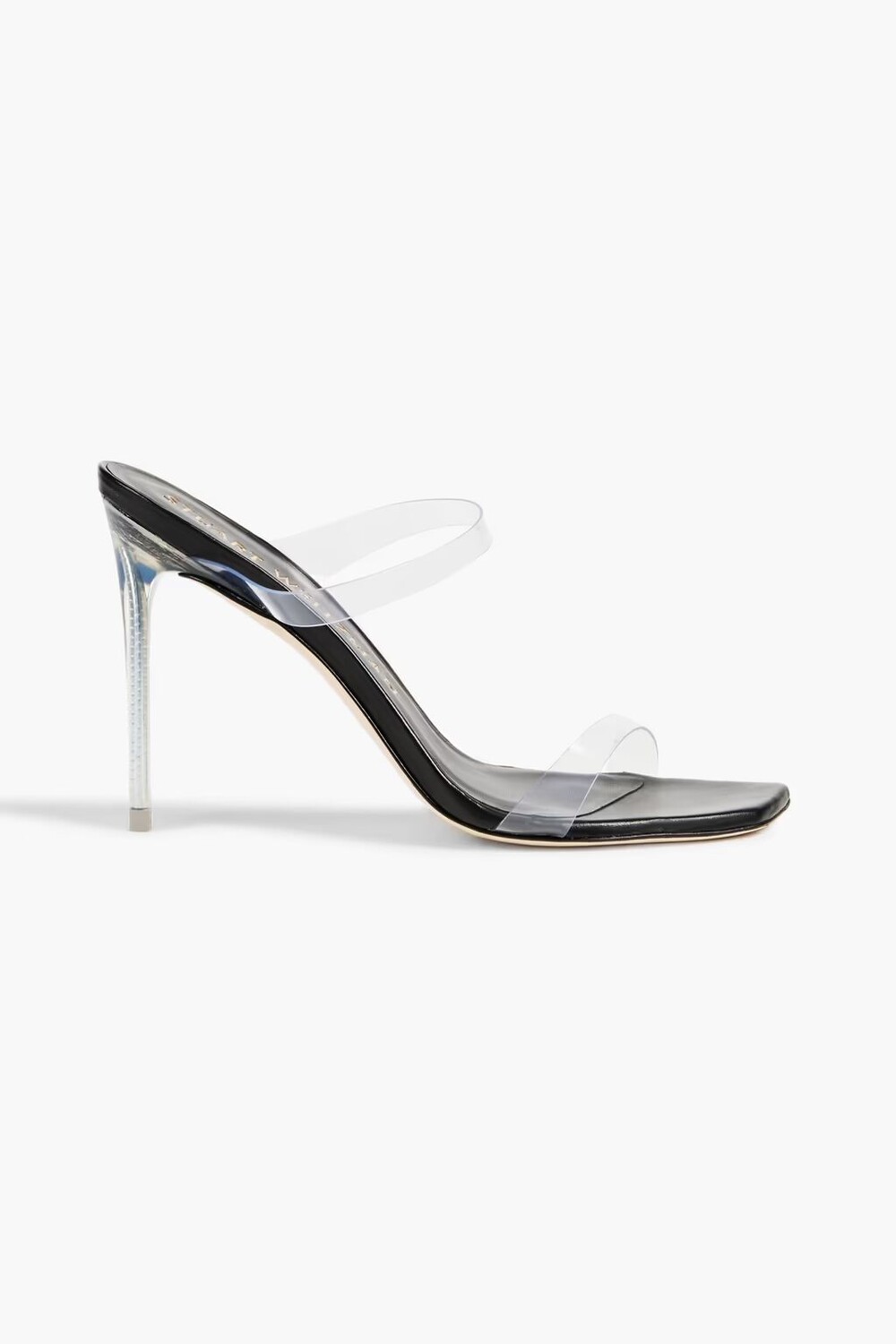 

Мюли Lucite Aleena 100 из ПВХ Stuart Weitzman, прозрачный