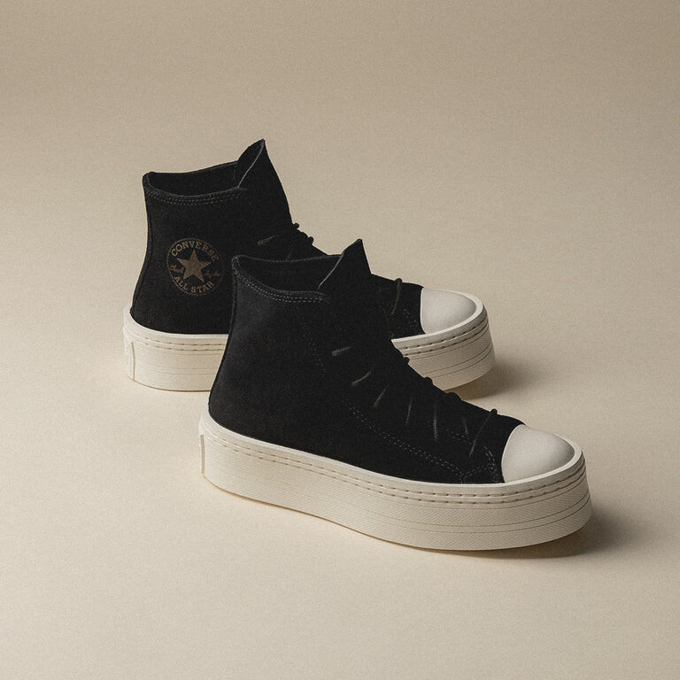 

Кроссовки Chuck Taylor All Star Modern Lift Platform *Mono Suede* Converse, черный
