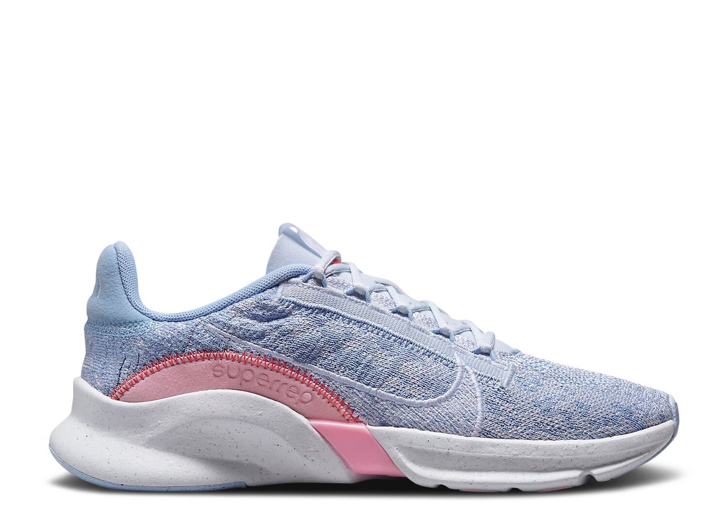 

Кроссовки Nike Wmns Superrep Go 3 Flyknit Next Nature 'Football Grey Pink', серый