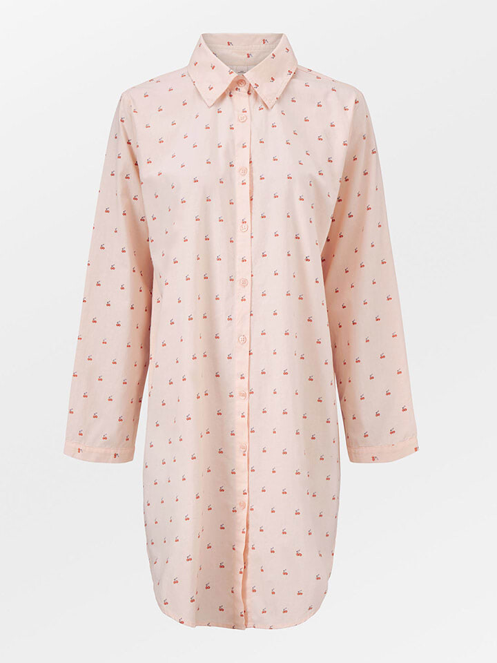 

Длинное платье Becksöndergaard Charietta, цвет orange/bunt
