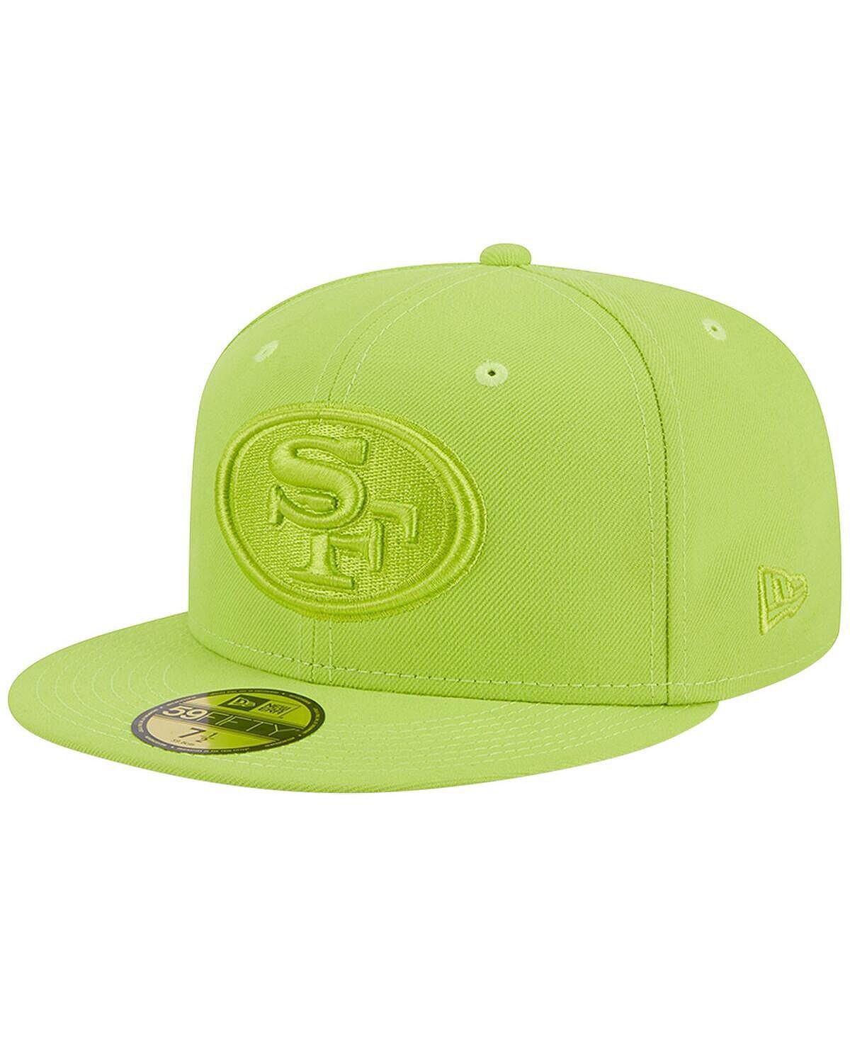 

Мужская неоново-зеленая шляпа San Francisco 49ers Color Pack Brights 59FIFTY. New Era
