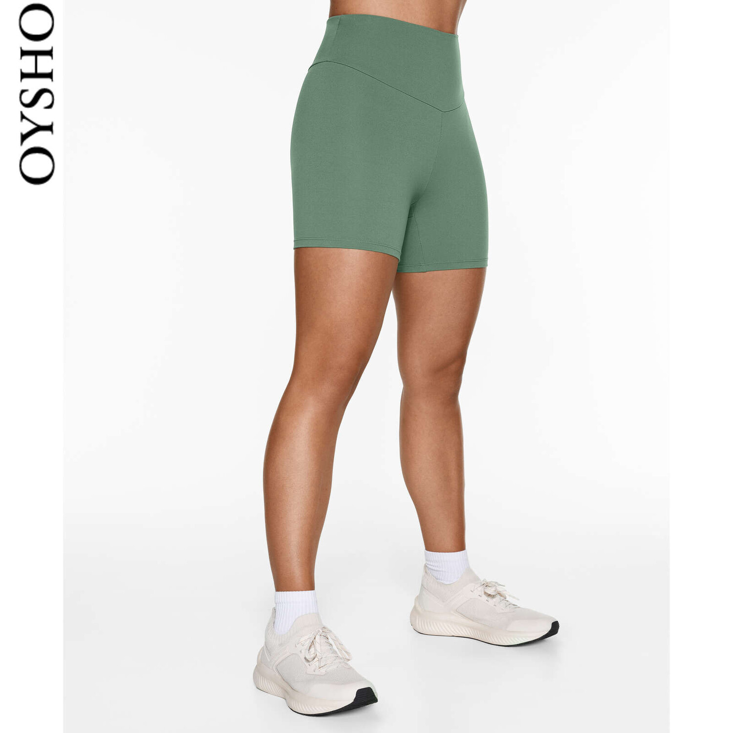

Спортивные велосипедные шорты Oysho, зеленый