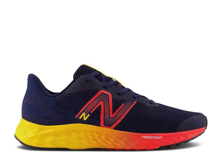 

Кроссовки New Balance Fresh Foam Arishi V4 Big Kid 'Navy Red Egg Yolk', синий