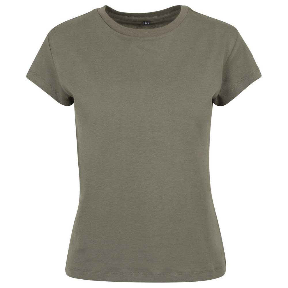 

Футболка Build Your Brand Box Short Sleeve Crew Neck, зеленый