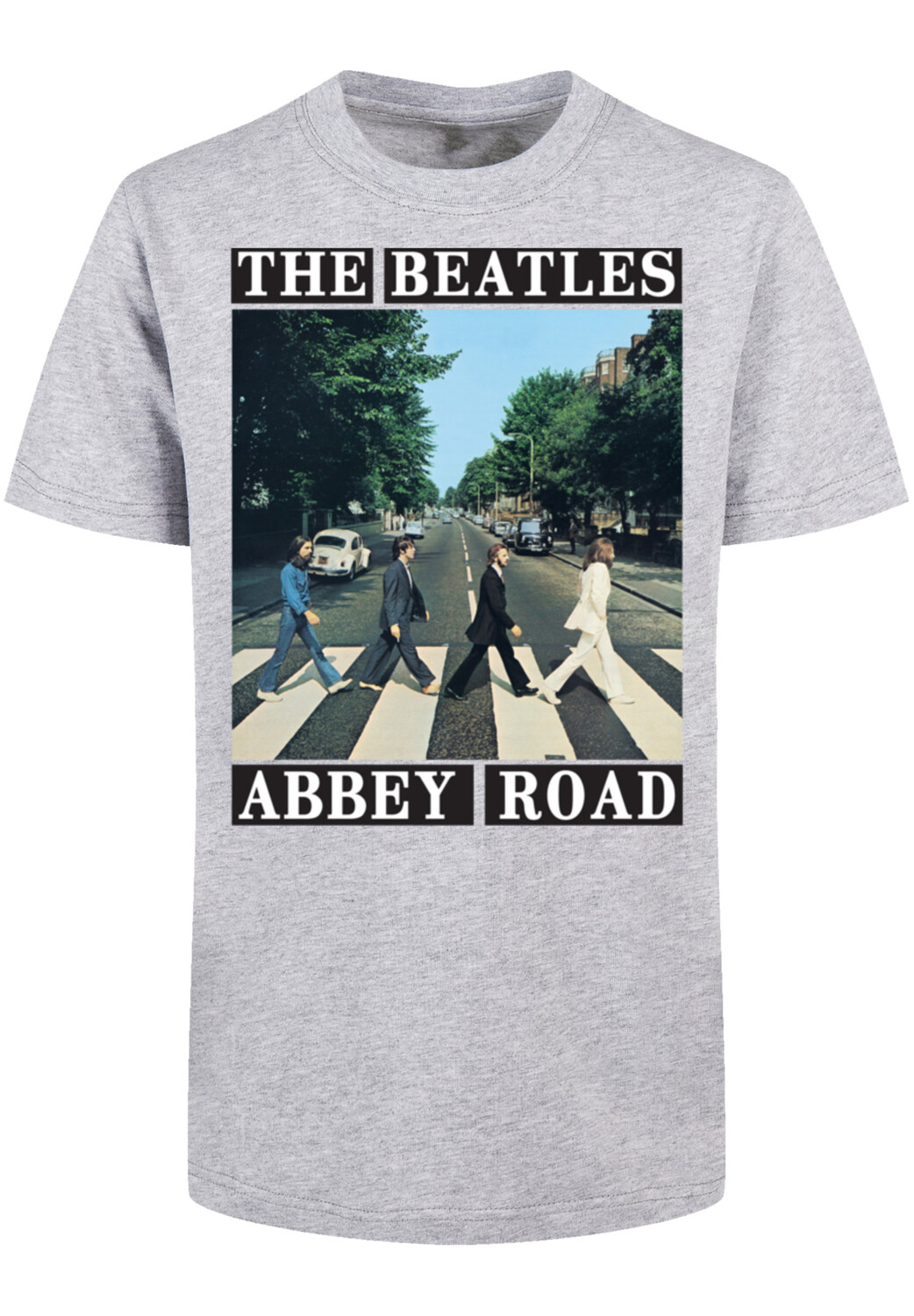 

Футболка F4NT4STIC Basic Kids Tee The Beatles Abbey Road, цвет heathergrey