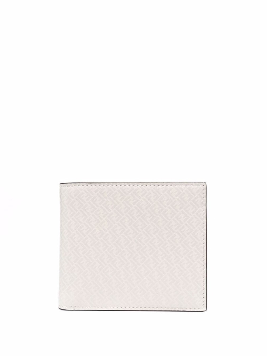 

Кошелек с монограммой FF FENDI, белый