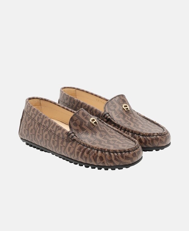 

Мокасины Aigner, хаки
