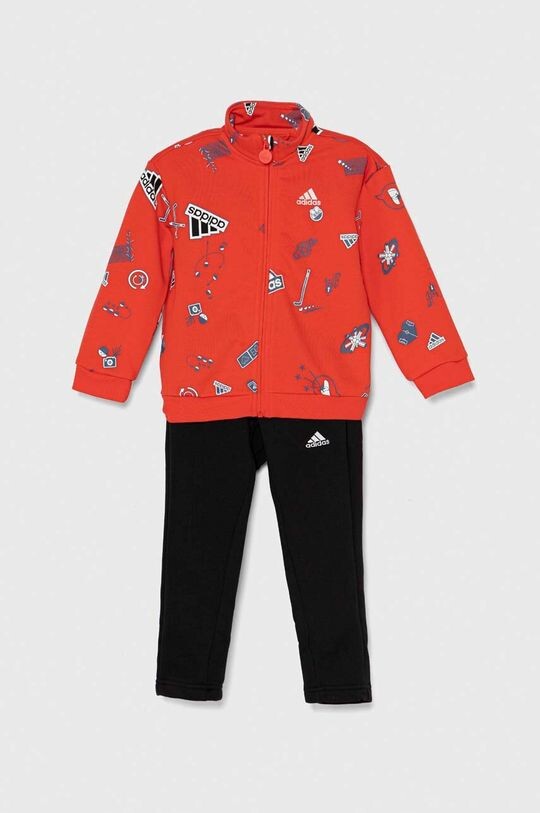 

Детский комбинезон adidas, красный