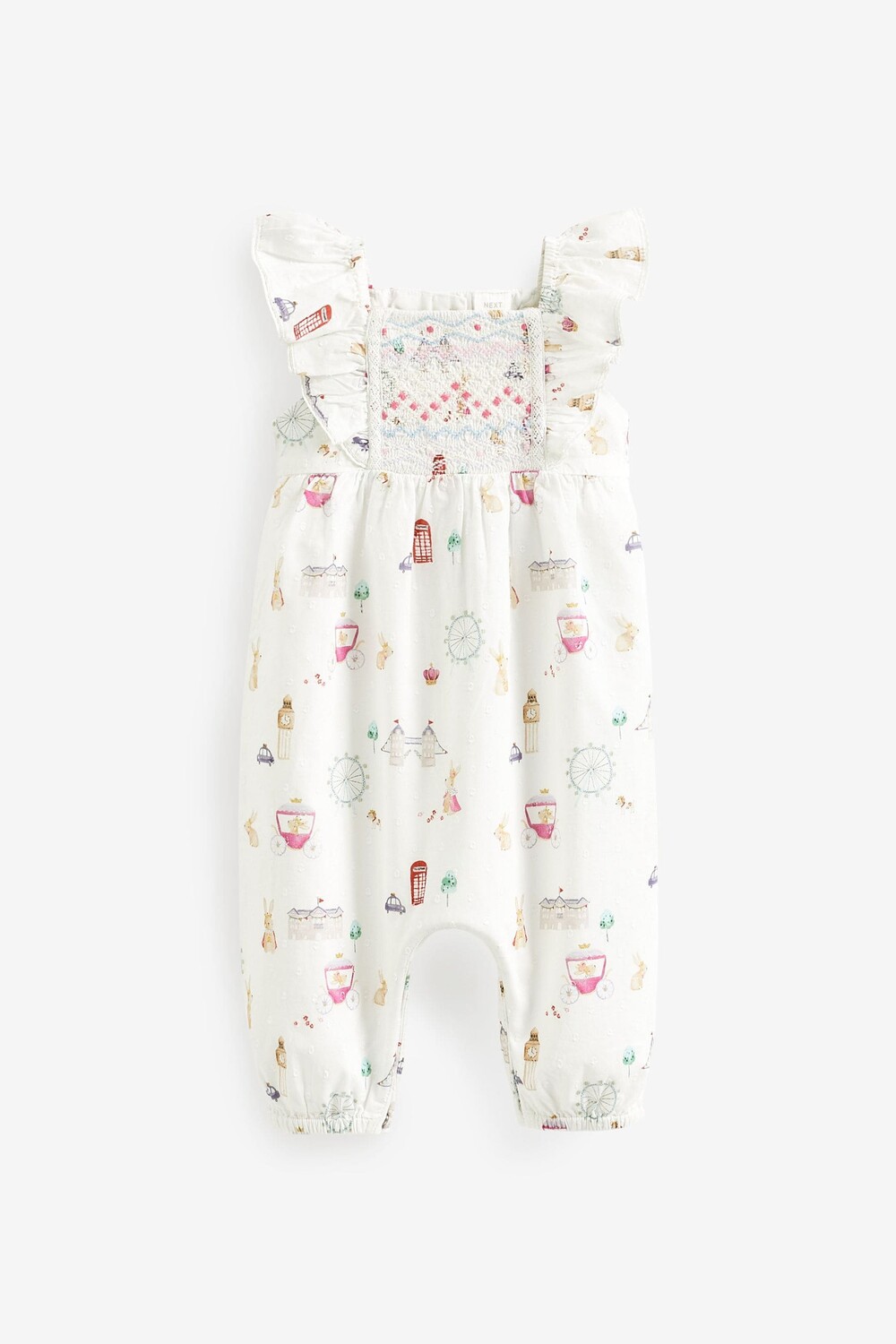 

Детский комбинезон с рисунком Baby London Next, бежевый