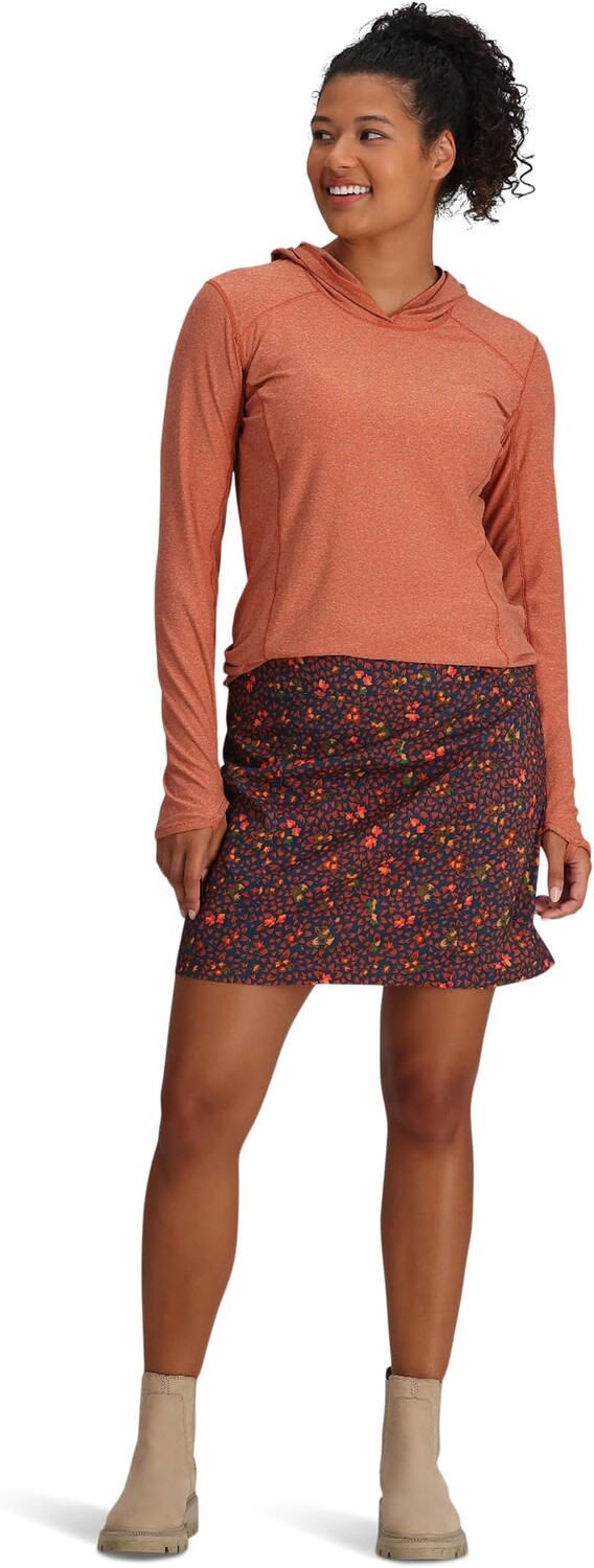 

Юбка Royal Robbins Discovery III Printed Skort, цвет Blue Teal Wilder Print