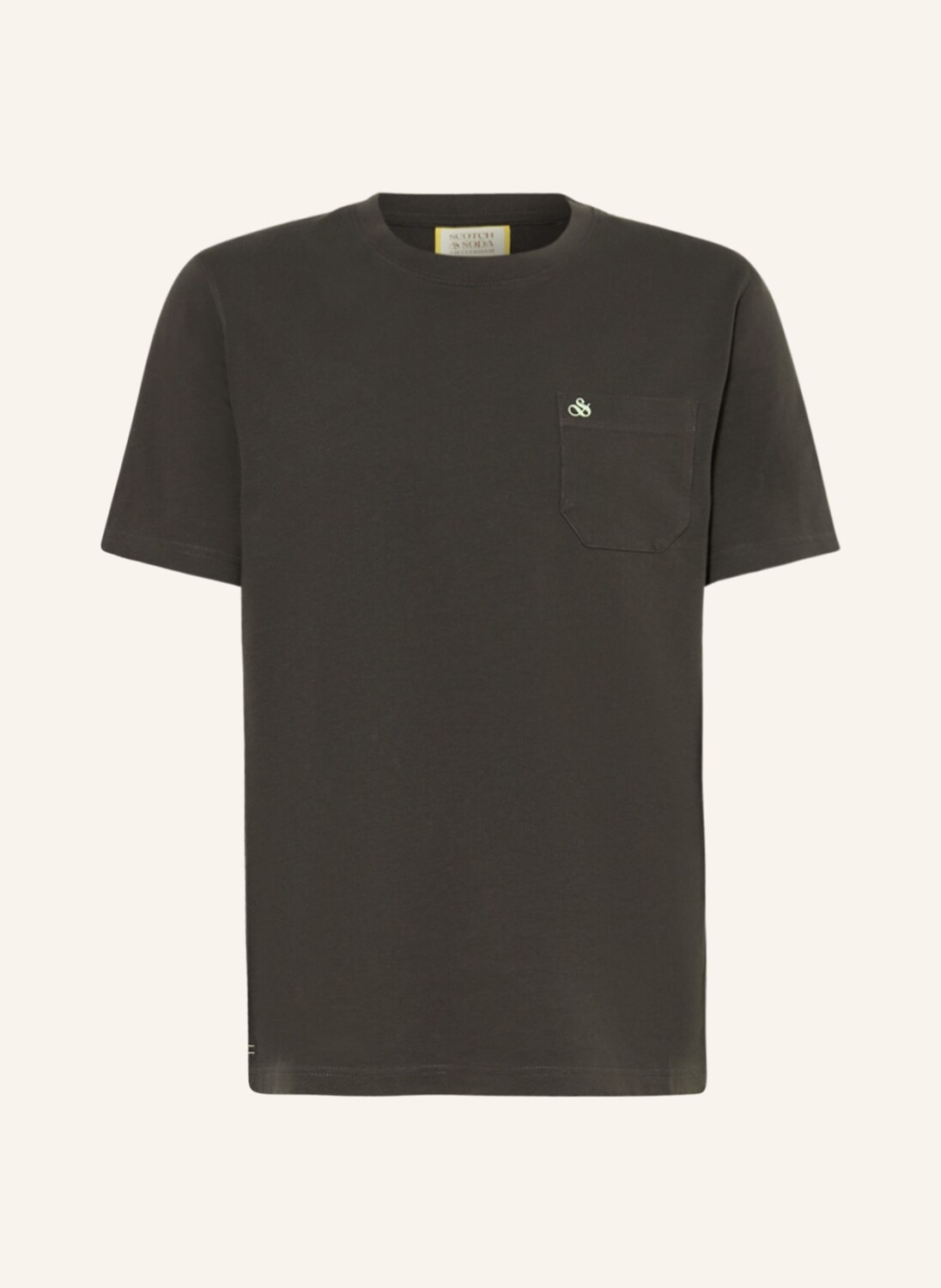 

Футболка SCOTCH & SODA, темно-серый