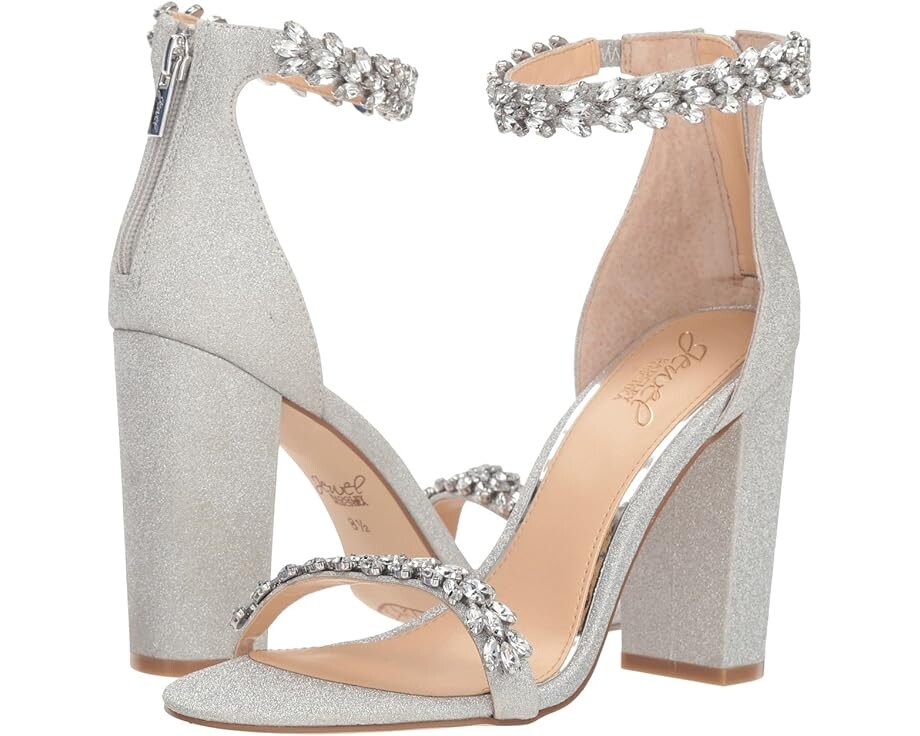 

Туфли Jewel Badgley Mischka Mayra, серебряный