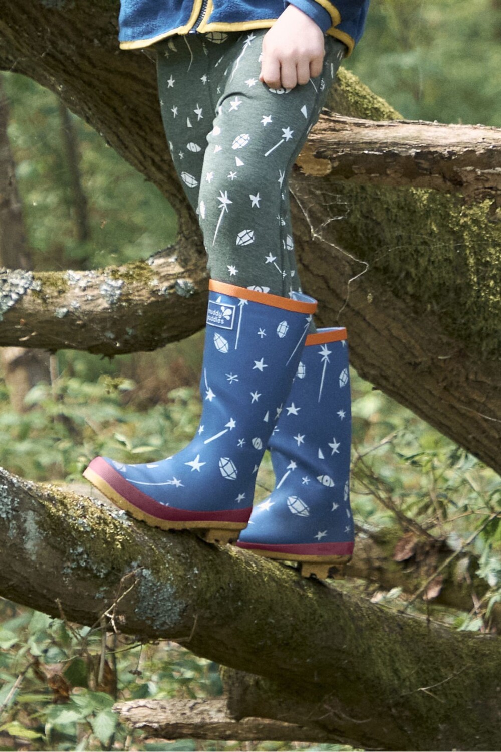 

Резиновые сапоги Puddlestomper Muddy Puddles, синий