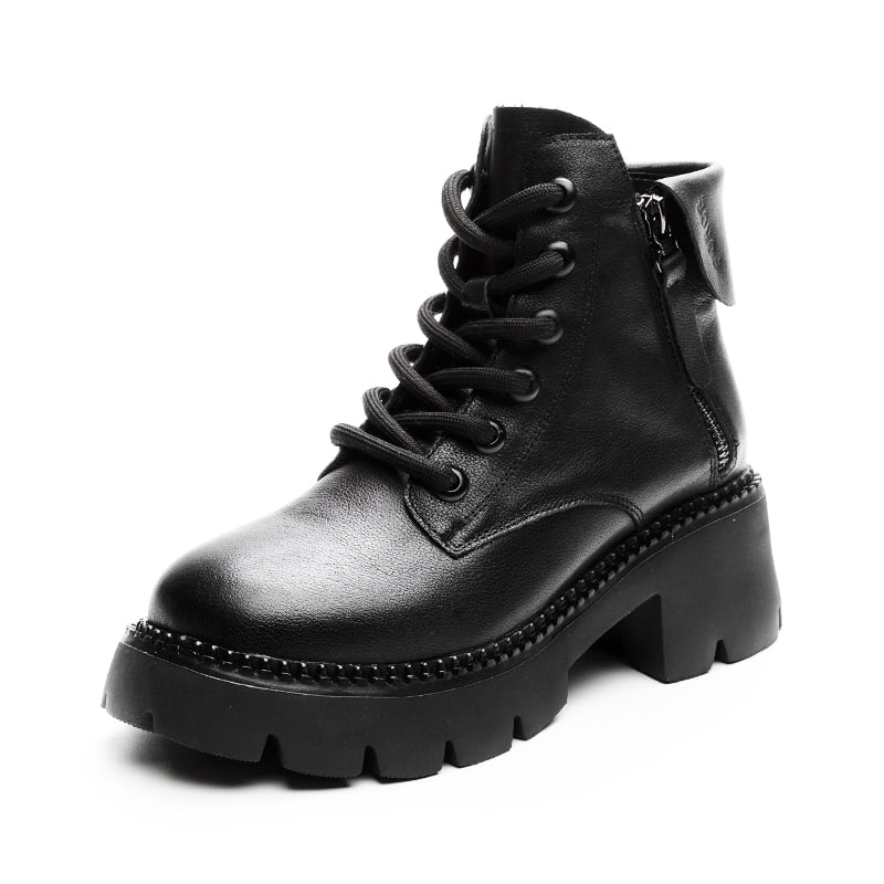 

Ботинки Martin Boot женские Nrdrofficial, цвет Black Fleece-Lined