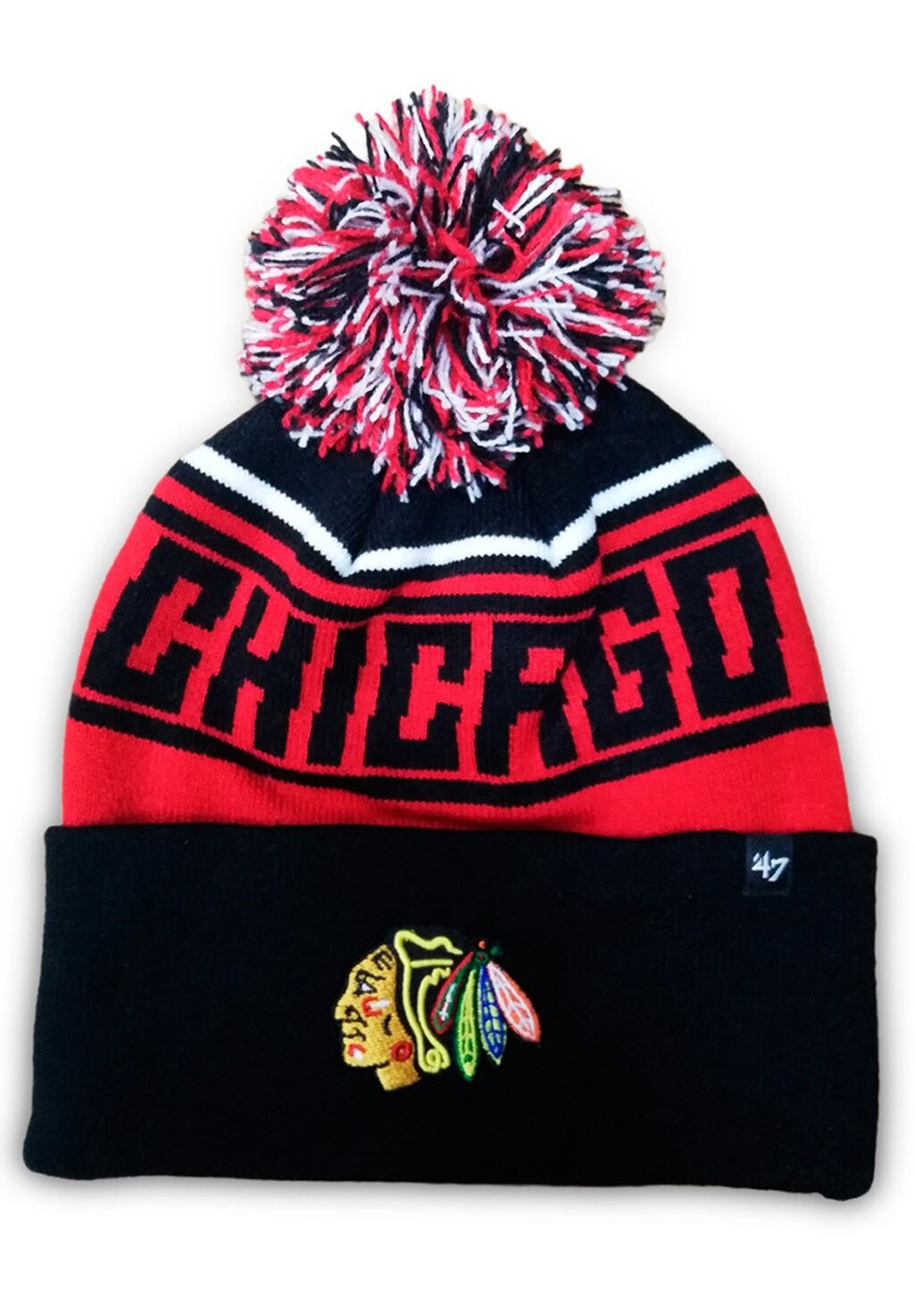 

Шапка CHICAGO BLACKHAWKS '47, цвет black