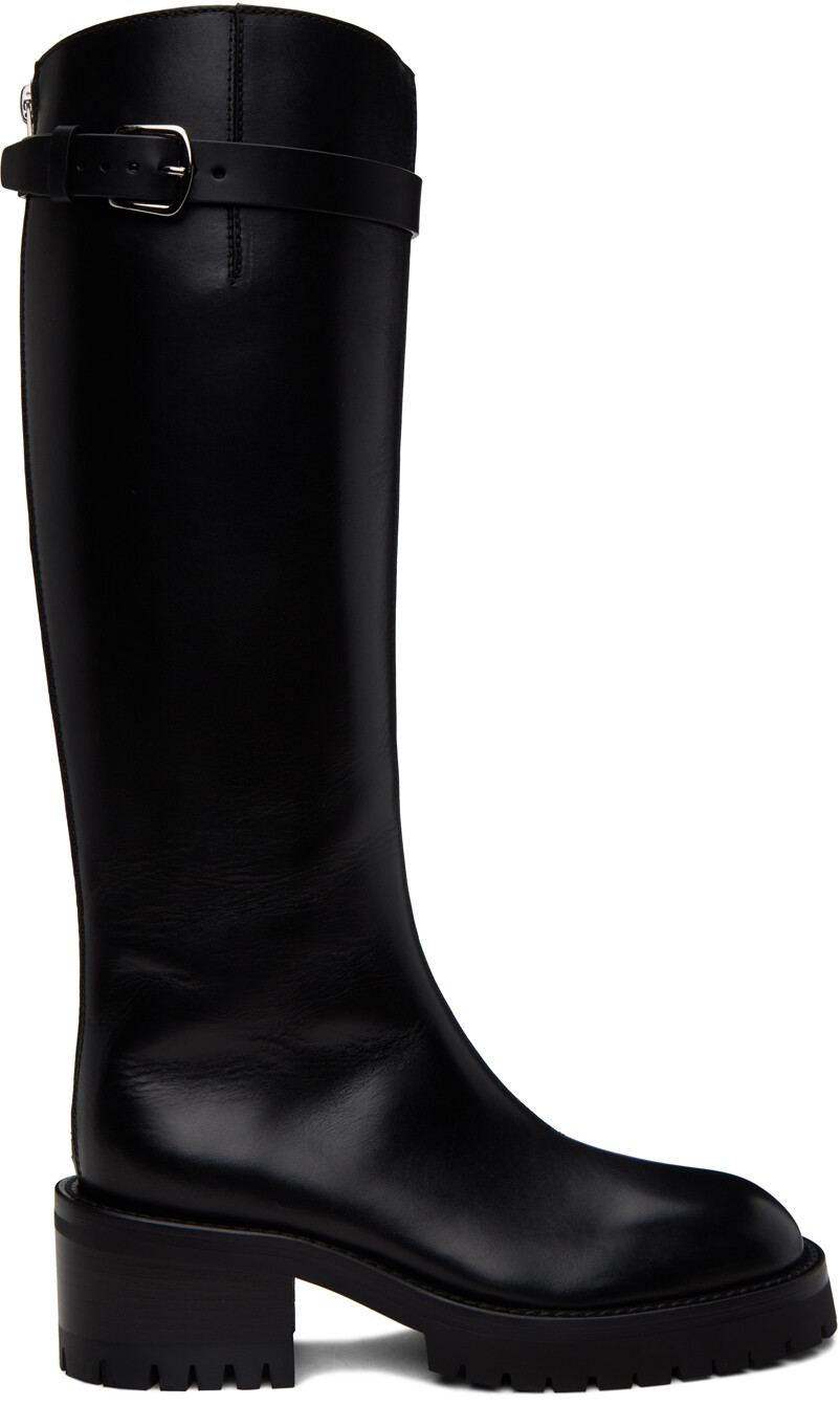 

Черные сапоги Ann Demeulemeester