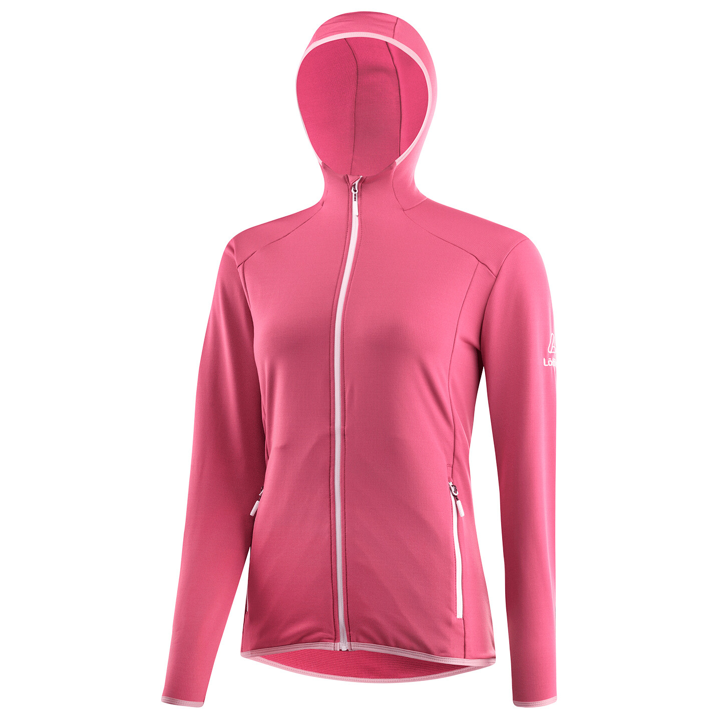 

Флисовая жилетка Löffler Women's Hoody Tech Stretch, цвет Malaga