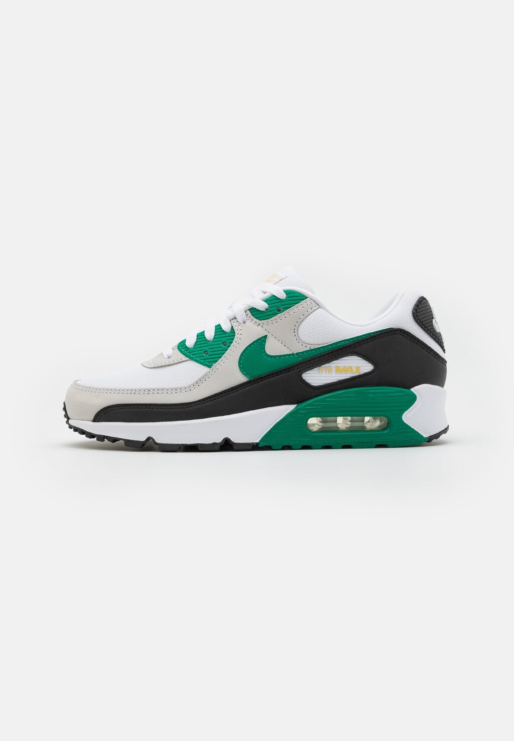 

Низкие кроссовки Air Max 90 Nike, цвет white/malachite/saturn gold