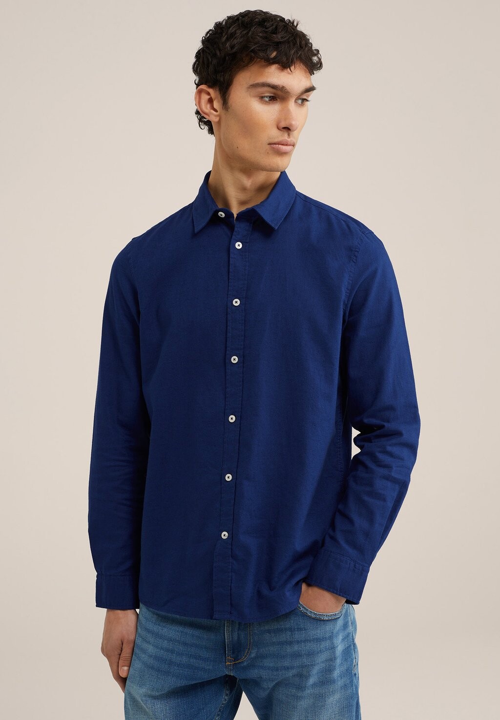 

Рубашка VAN WE Fashion, цвет blue