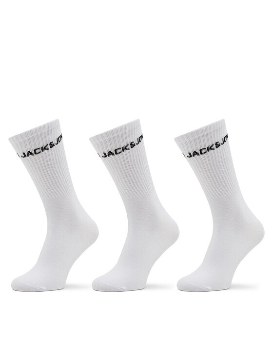 

Комплект из 3 пар мужских длинных носков Jack&Jones, белый