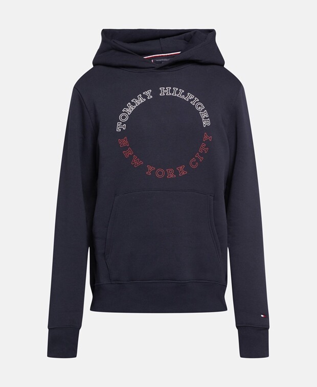 

Худи с капюшоном Tommy Hilfiger, темно-синий
