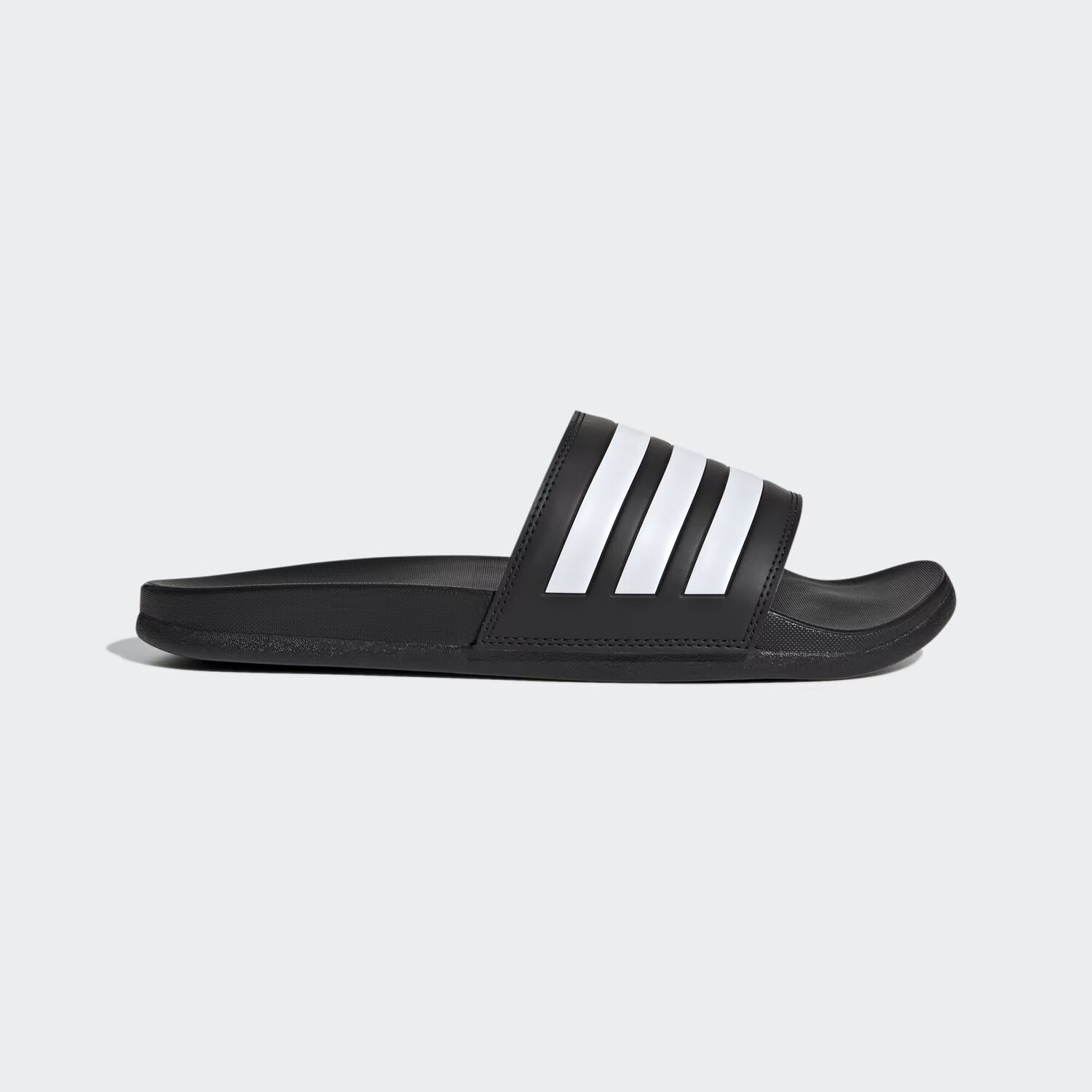 

Шлепанцы Adilette Comfort Adidas, цвет Core Black/Cloud White/Core Black