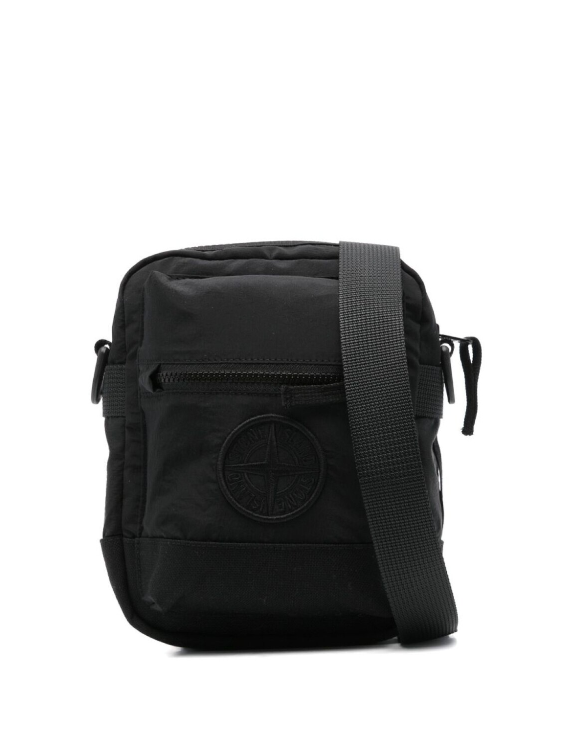 

Stone Island сумка-мессенджер с логотипом Compass, черный