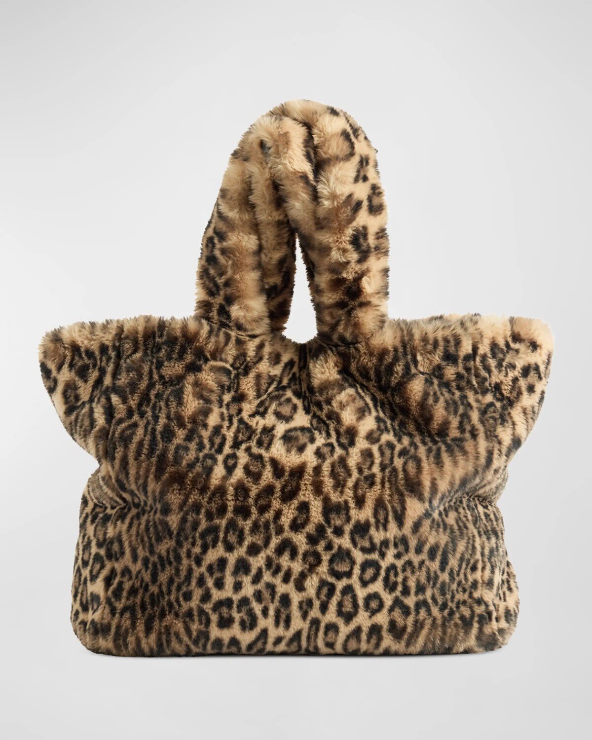 

Сумка-тоут Le Mink из искусственного меха Fabulous Furs, цвет Leopard