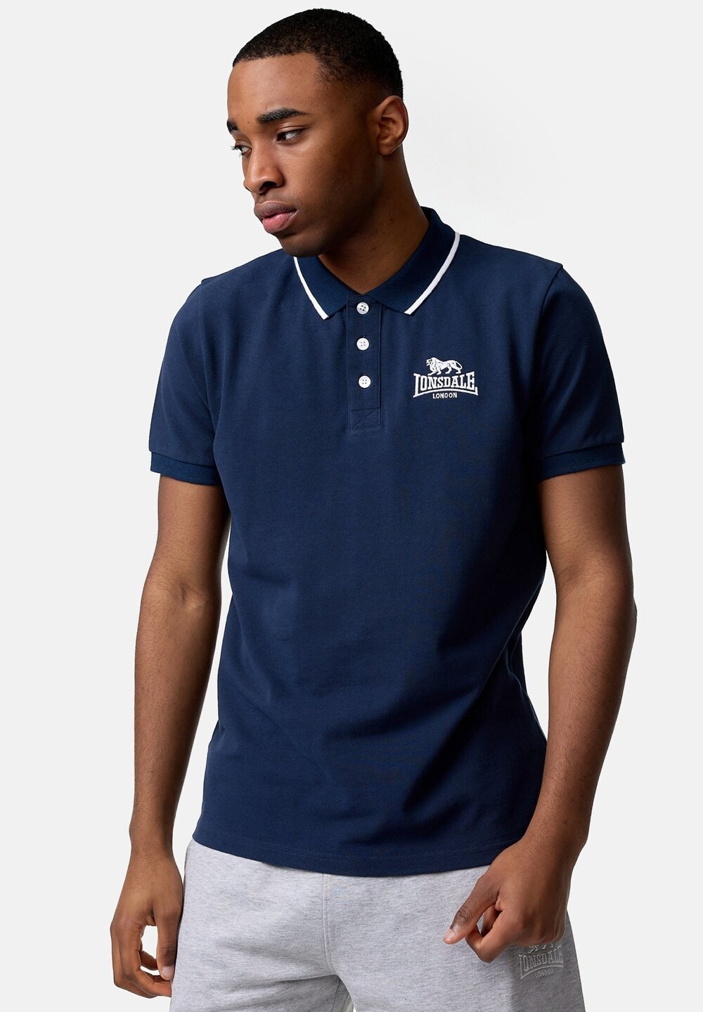 

Рубашка-поло NORMALE PASSFORM BALLYGALLEY Lonsdale, цвет dark navy/white