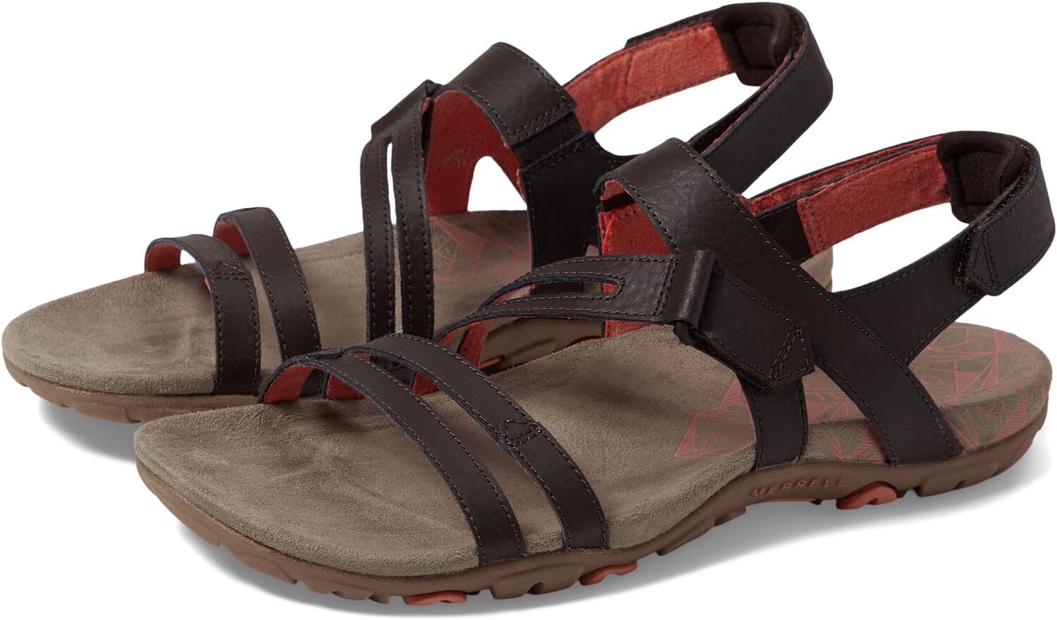 

Сандалии Sandspur Rose Convert Merrell, цвет Espresso/Coral