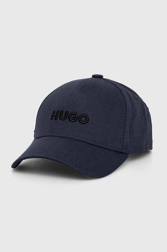 

Хлопковая бейсболка Hugo, темно-синий