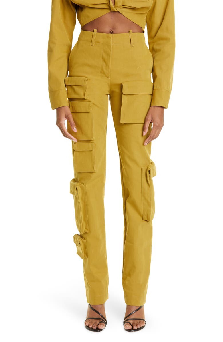 

Брюки-карго прямого кроя с несколькими карманами OFF-WHITE