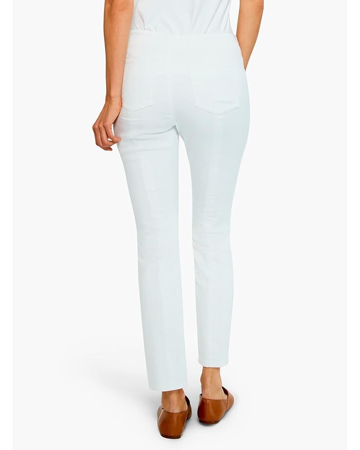 

Джинсы NIC+ZOE Petite All Day Slim Jeans, цвет Paper White
