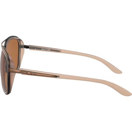 Поляризованные солнцезащитные очки Split Time женские Oakley, цвет Matte Sepia w/Prizm Bronze Plr цена и фото
