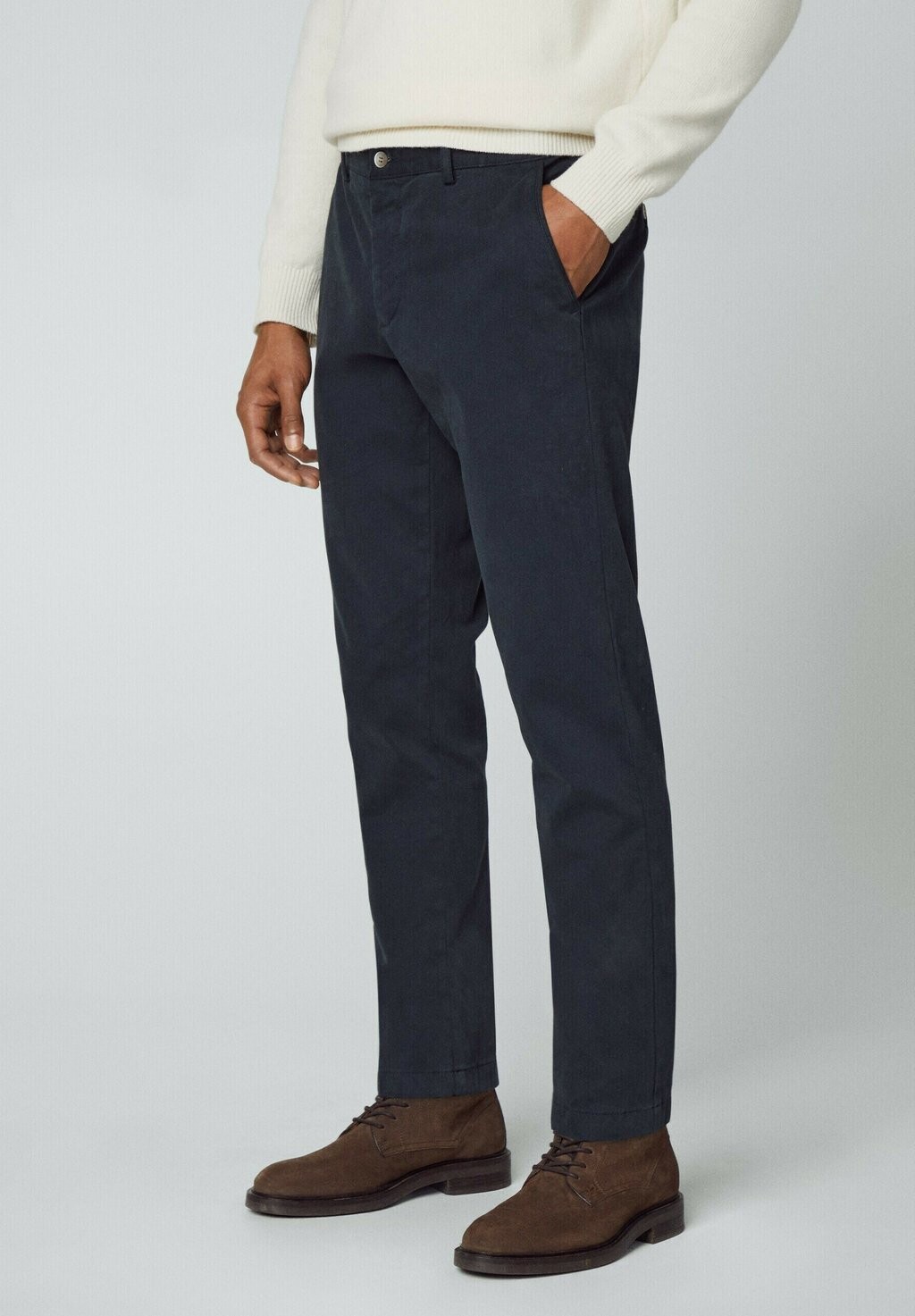 

Чиносы Texture Hackett London, цвет dark blue