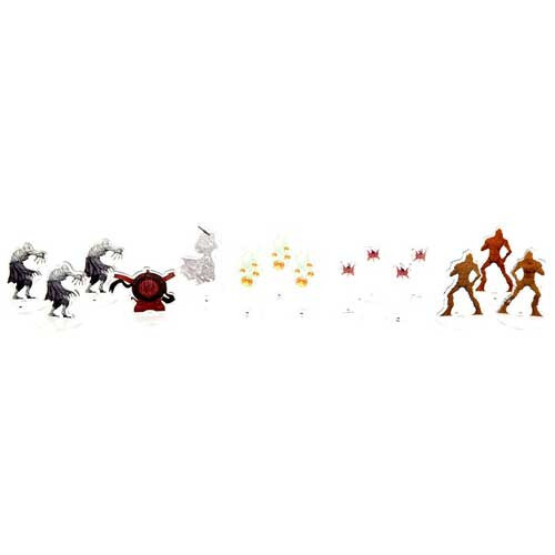 

Ролевая игра WizKids/NECA D&D Acrylic 2D Minis: Monster Pack 1