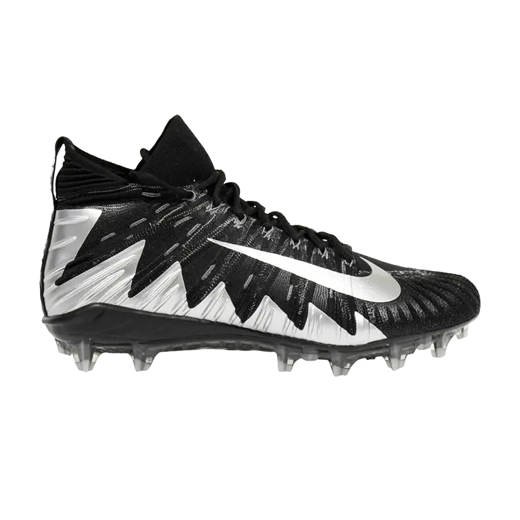 

Кроссовки Nike Alpha Menace Elite 'Black Metallic Silver', черный
