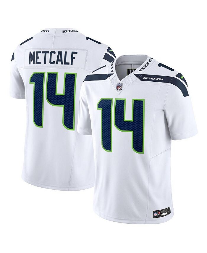 

Мужское белое джерси Сиэтл Сихокс Vapor FUSE Limited DK Metcalf Nike, белый