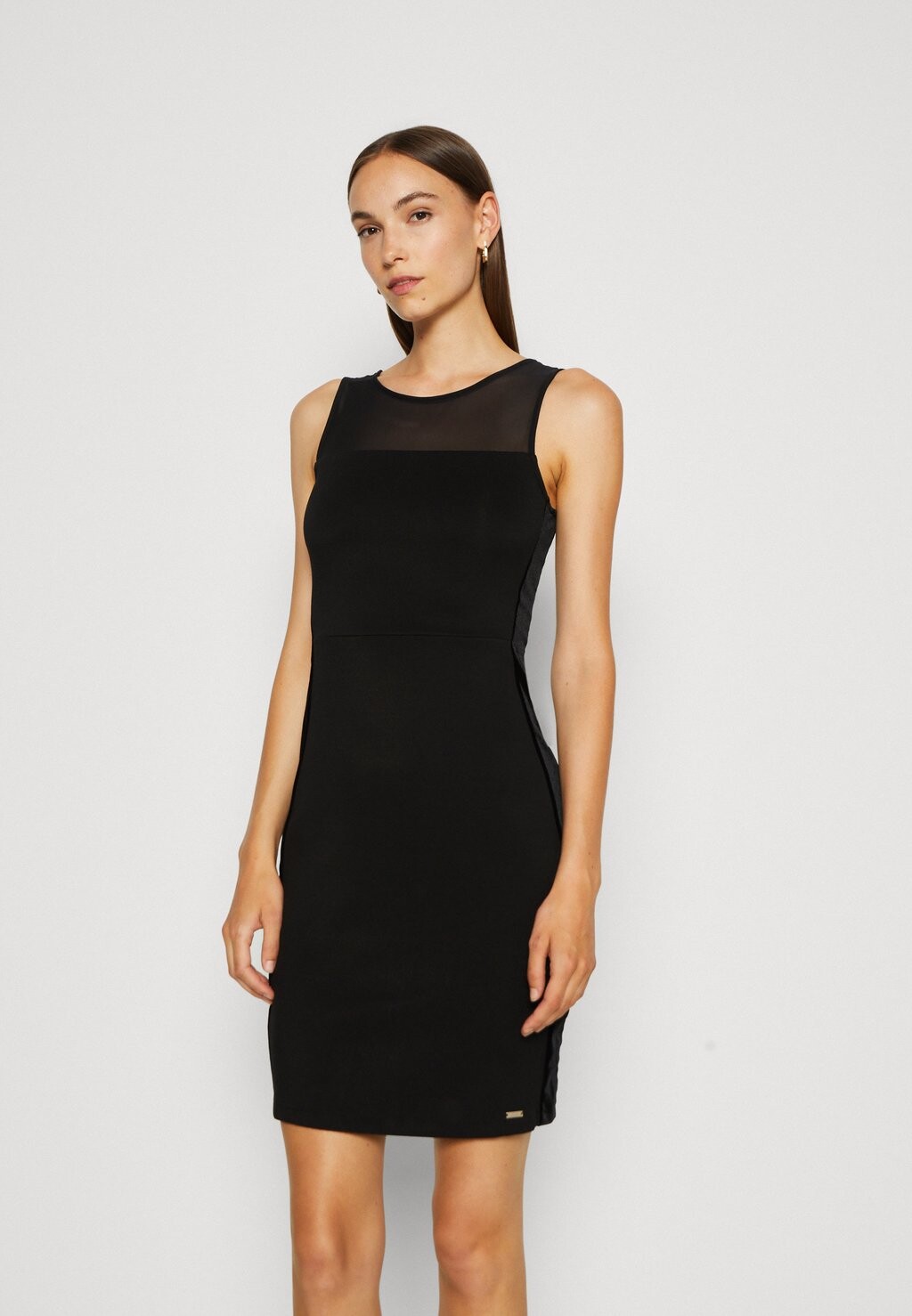 

Платье из джерси Dress Armani Exchange, черный