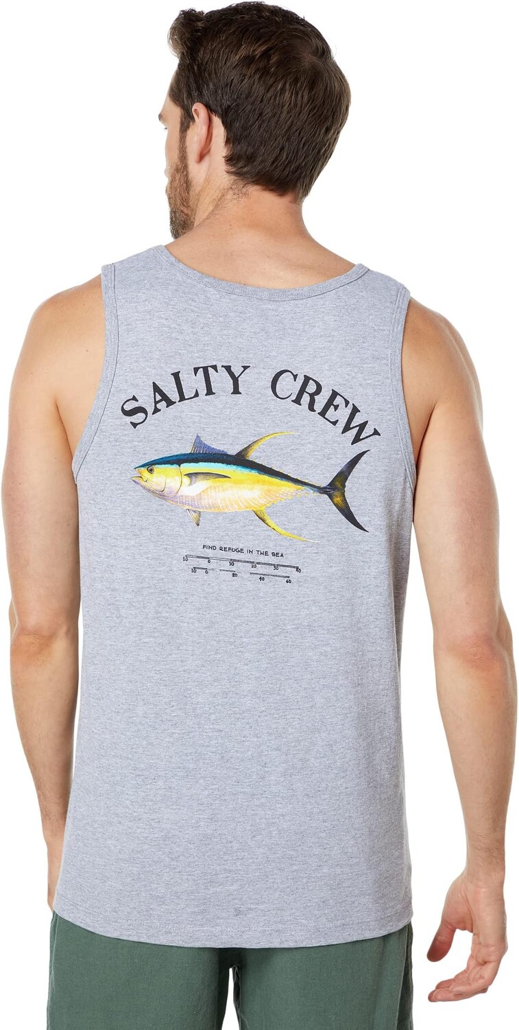 

Топ Ahi Mount Tank Salty Crew, цвет Athletic Heather
