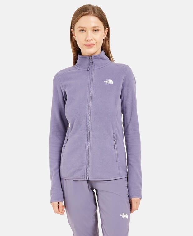

Флисовая жилетка The North Face, лиловый