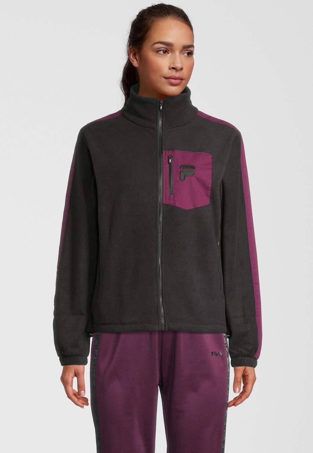 

Флисовая жилетка Fila, черный