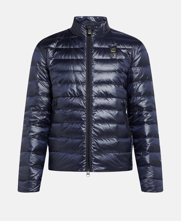 

Мягкий пуховик Blauer USA, синий