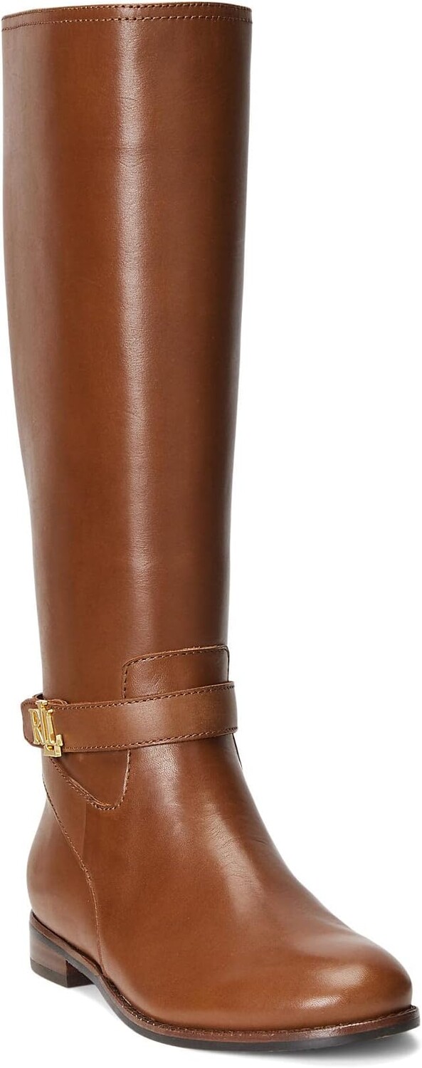 

Сапоги Brittaney Tall Boot LAUREN Ralph Lauren, цвет Deep Saddle Tan