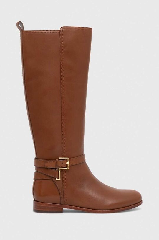 

Кожаные ботинки Blayke Lauren Ralph Lauren, коричневый