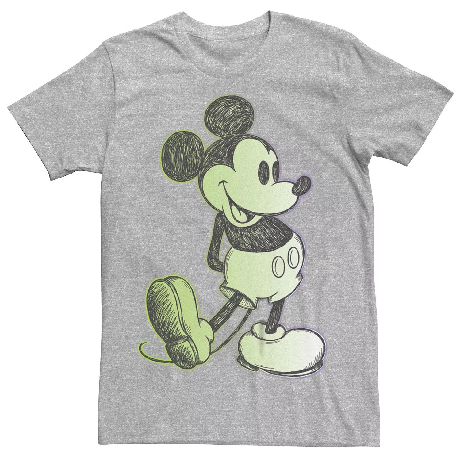 Мужская классическая футболка Disney с Микки Маусом Licensed Character футболка с надписью я спросил с предложением помолвки с микки маусом от disney licensed character