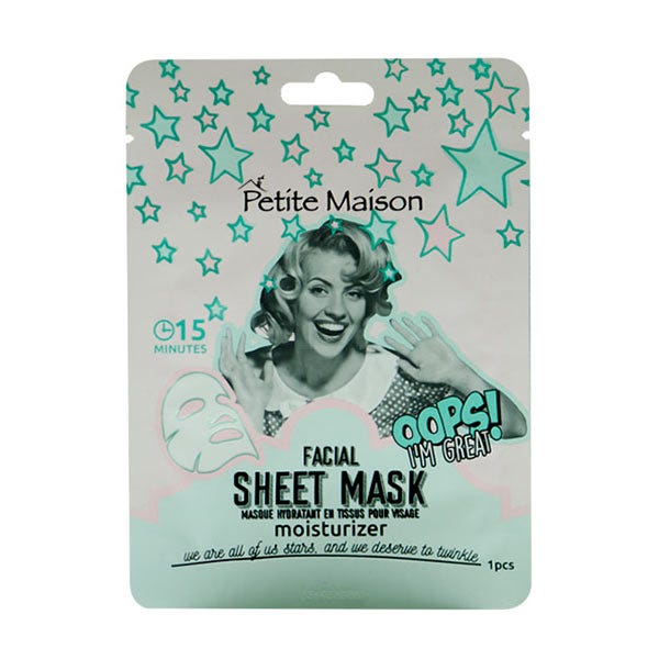 Упс! Увлажняющая тканевая маска для лица I'm Great 25 мл Petite Maison